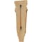 Ekena Millwork 5 1/8"W x 2 3/8"D x 15 1/2"H Medium Traditional Pilaster Wood Corbel, Red Oak CORW05X02X16PTRO - alternate 4